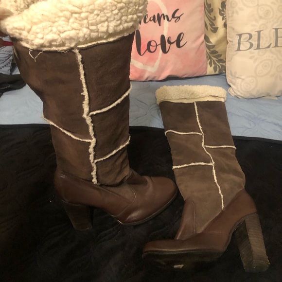 2 Colin Stuart Brown knee-high boots - Picture 6 of 10